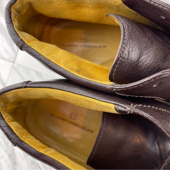 •Sandro Moscoloni Chukka Boots Shoes Cap Toe Brown Leather Men’s Size 11.5 D main image 6